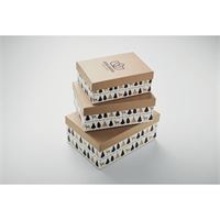 SET 3 SCATOLE REGALO